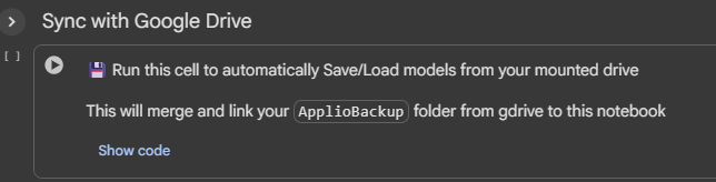 Sync with Google Drive